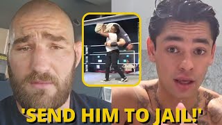 Download Lagu Fighting World reacts to Raja Jackson ass*ulting a professional wrestler MP3 Download Lagu Fighting World reacts to Raja Jackson ass*ulting a professional wrestler MP3