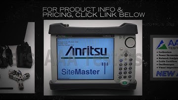 Anritsu Site Master S331E Cable Antenna Analyzer