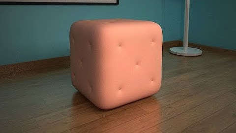 3ds Max chesterfield method | 3ds Max modeling