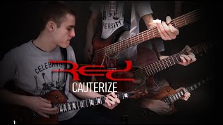 Video thumbnail of "RED - "Cauterize" Instrumental Cover"