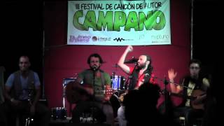 Video thumbnail of "Festival Campano 2014: Luis G. Lucas - amiga musa"