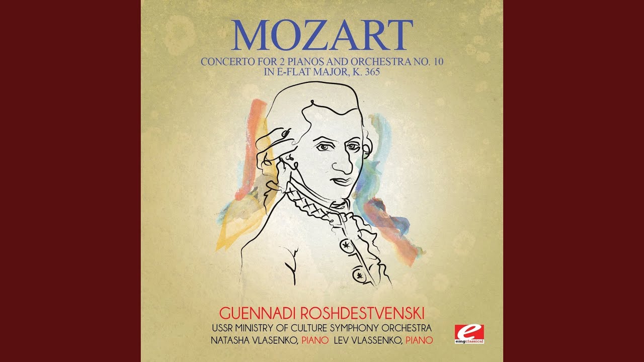 Tonton Concerto for 2 Pianos and Orchestra No. 10 in E-Flat Major, K. 365: III. Rondo: Allegro di YouTube Tonton Concerto for 2 Pianos and Orchestra No. 10 in E-Flat Major, K. 365: III. Rondo: Allegro di YouTube
