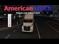 American truck - Viagem com chuva é neve