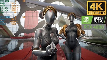 ATOMIC HEART 4K Benchmark - RTX 4090 Max Graphics Settings | No Commentary