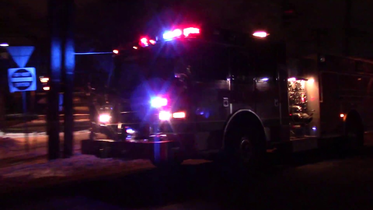 Maplewood, Nj Fire Department Engine 32 Responding YouTube
