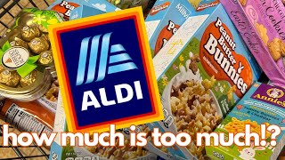 PostHoliday Clearance!   Weekly ALDI Family Grocery Haul April 2024