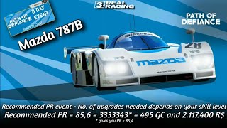 Mazda 787B in Path of Defiance Special Event - RR3 Goode Mazda Year End 0 Event