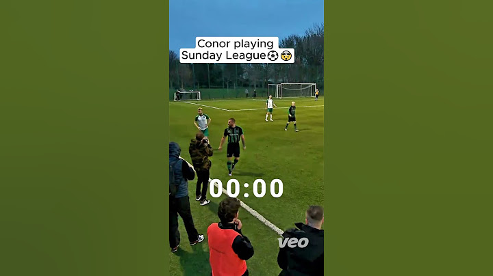 Conor McGregor's SHOCKING Sunday League Football Skills Revealed! (@veo)