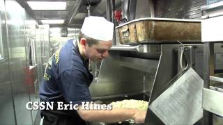 Cooking and Eating on the Sammy B
