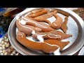 Korean Street Food - SEA SQUIRT SASHIMI Jagalchi Market Busan Seafood Korea