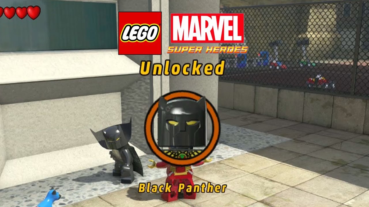 Lego Marvel-Unlock Black Panther-3rd 