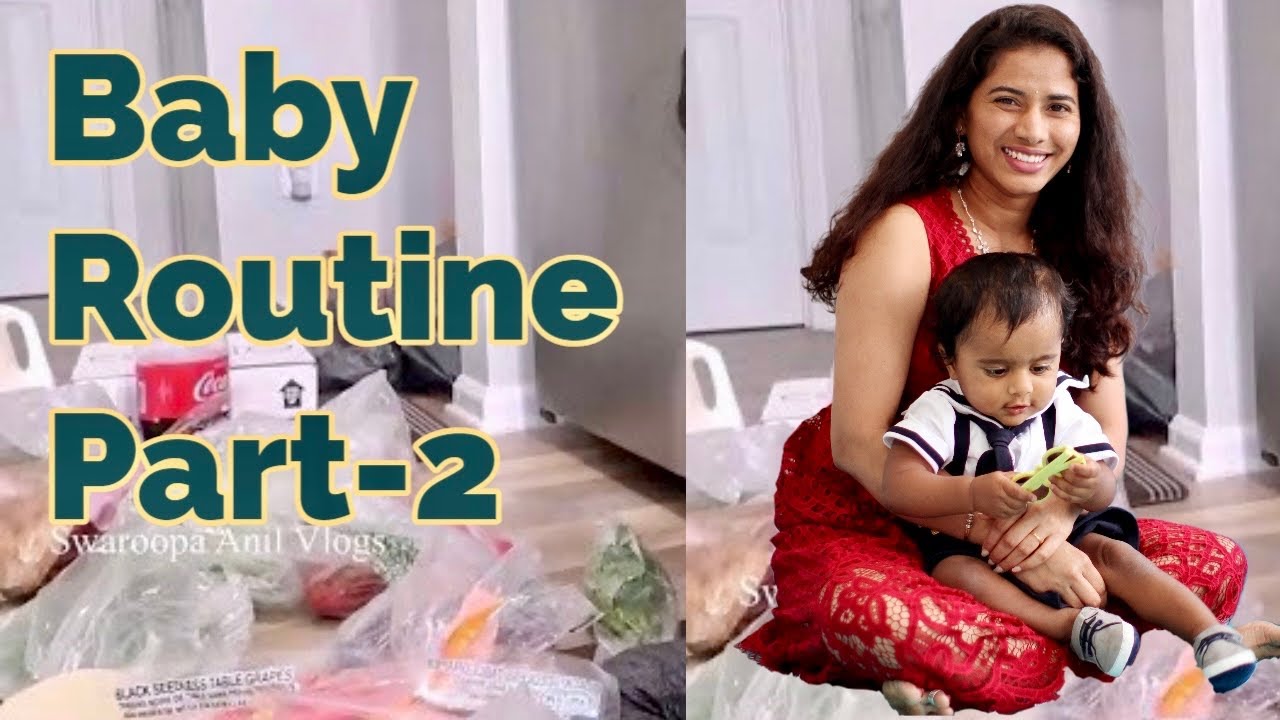My 7 months old Baby Routine Part 2 How to bathe a Newborn Baby