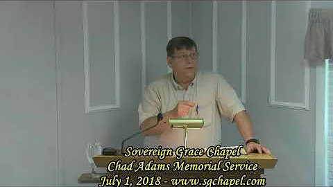 Chad Adams's Memorial Service