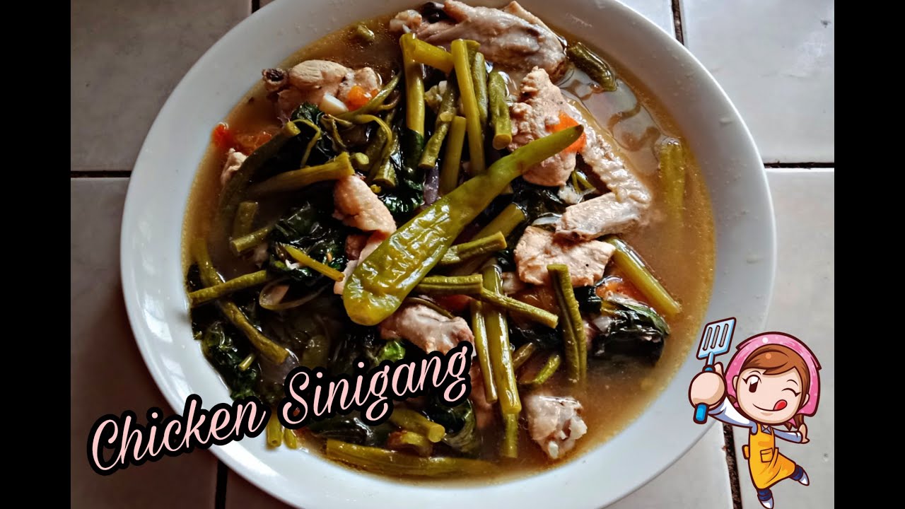 Chicken Sinigang guisado Recipe - YouTube