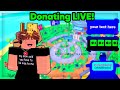  streaming till blimp live  roblox pls donate