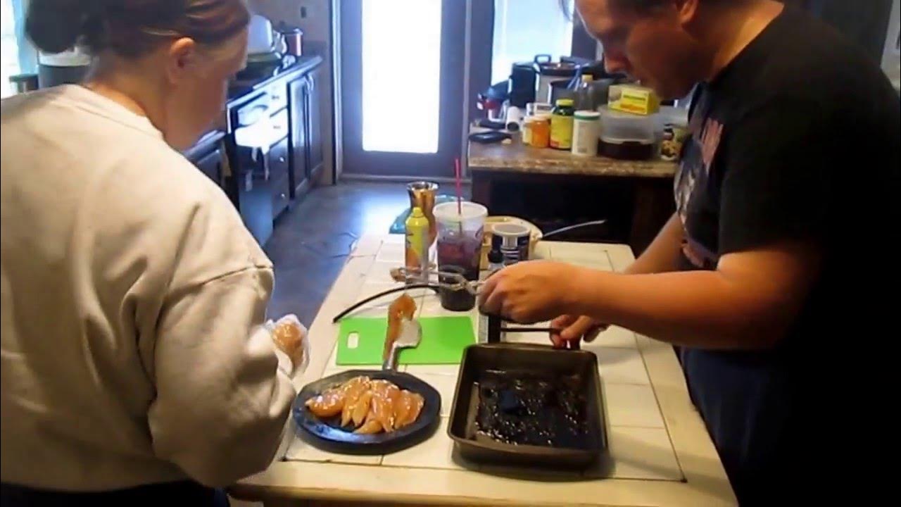 How to cook boneless chicken breast in the Foreman Grill YouTube