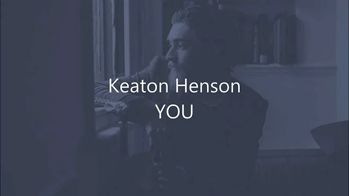 Keaton Henson - You (lyrics on screen)