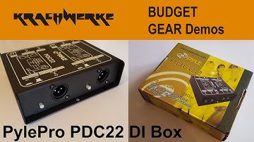 Pyle Pro PDC22 DI demo and review