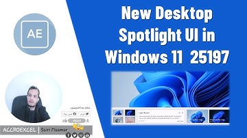 New Desktop Spotlight UI in Windows 11 25197