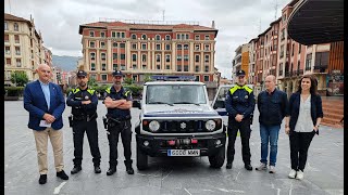 La Policía Municipal de Barakaldo incorpora un todoterreno para vigilar los montes