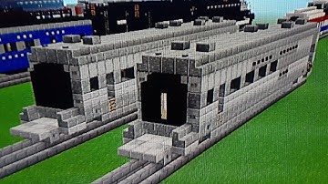 Minecraft Rock Island Baggage Car Tutorial