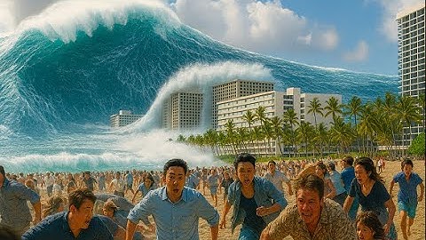 Second Mega Tsunami in 2025 Destroys Hawaii | Short Movie