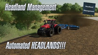 Automate your Headlands with Headland Management - FS22 - Tutorial