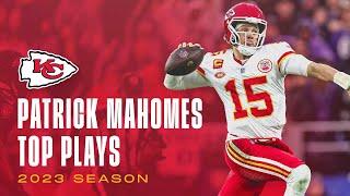 Patrick Mahomes Top Plays of the 2023 NFL Season | Kansas City Chiefs