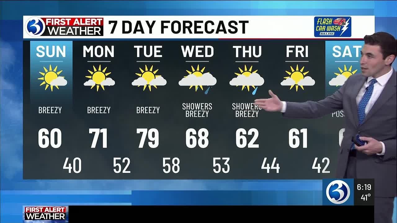Brighter but cool today, warming up this week - YouTube
