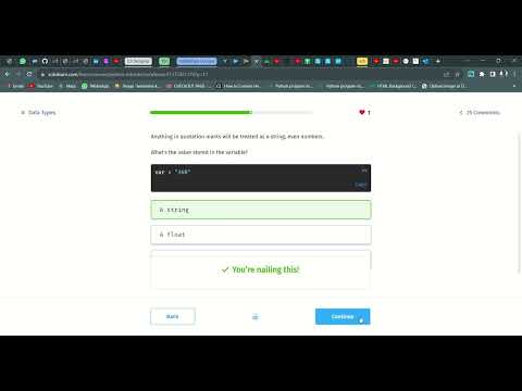 22 Data Types | Introduction to Python | Sololearn