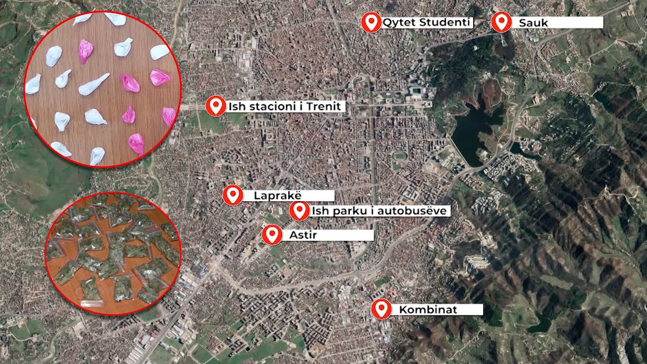 Droga “sheshit” në Tiranë/ Zonat më të nxehta ku shitet kanabis dhe heroina