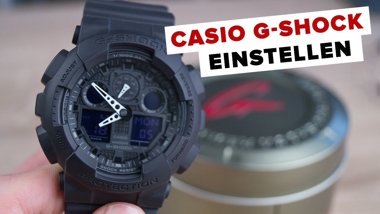 Bedienungsanleitung Casio G Shock Protection