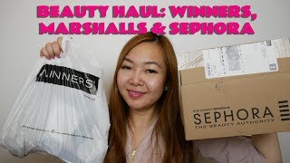 BEAUTY HAUL - WINNERS MARSHALLS SEPHORA HAUL