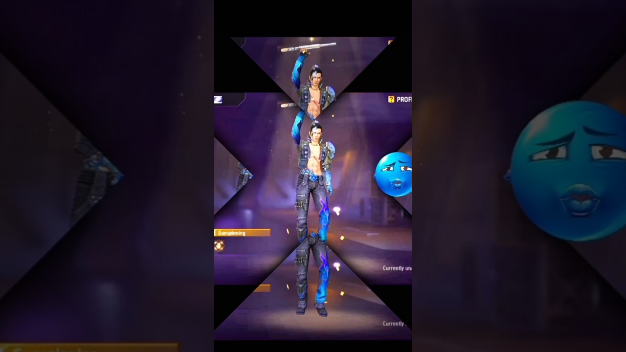 free fire new legendary emote 🗿🍷