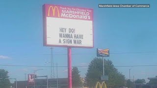 Famous Missouri businesses holding hilarious sign war Net Worth