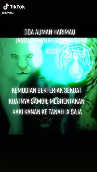 Doa Auman Macan Putih