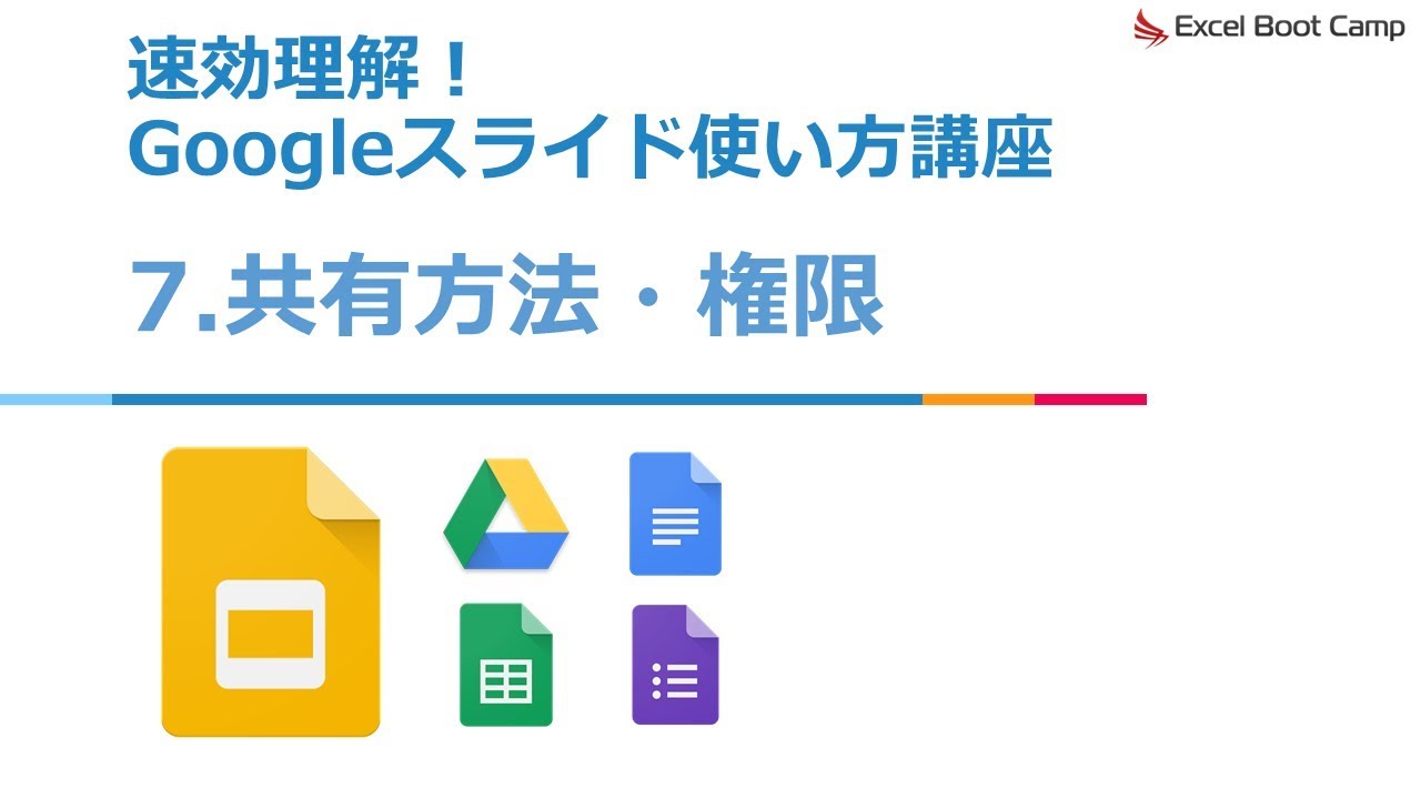 P8 9 共有方法とユーザー権限に関する注意点 Googleスライド使い方講座 Youtube
