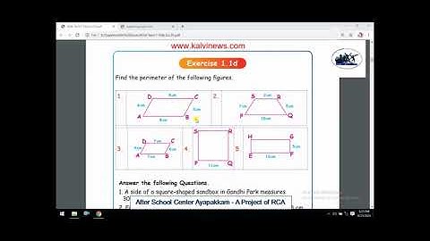 Rotary Club of Ambattur Class 4 Maths Chapter 1 Geometry Part 6