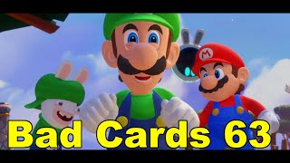 Bad Cards 63
Mature Content Warning! This game contains naughty language and inappropriate content.
SpongicX, H Hog, and Steffu play another offensive game of Bad Cards.
More crazy answers involving characters from Conker, Banjo Kazooie, Disney, Mario, Spongebob, Powerpuff Girls, Star Fox, and more. Bad Cards 63