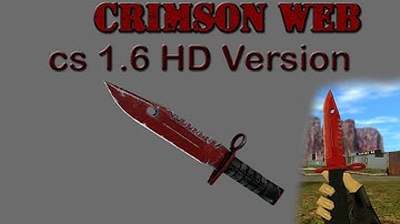 CS:GO M9 Bayonet Crimson web cs 1.6 HD