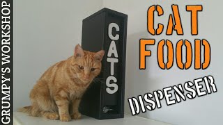 D.i.y cat food dispenser