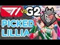 Rank 1 lillia reacts to g2 picking lillia  challenger review