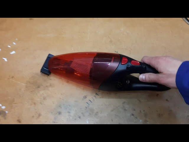 Silvercrest Hand-Held WET & Vacuum Cleaner YouTube - DRY Unboxing Testing