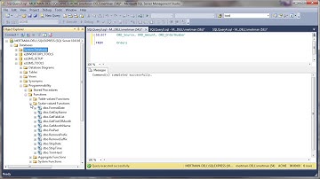SQL SERVER USER DEFINED FUNCTION EXAMPLE PART 1