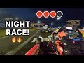 ROK SHIFTER KART NIGHT RACE INTENSE FIRST LAP! - South Garda Karting