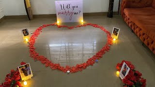 Transform Your Home with Stunning Proposal Decor! | Creative Ideas for a PicturePerfect Engagement