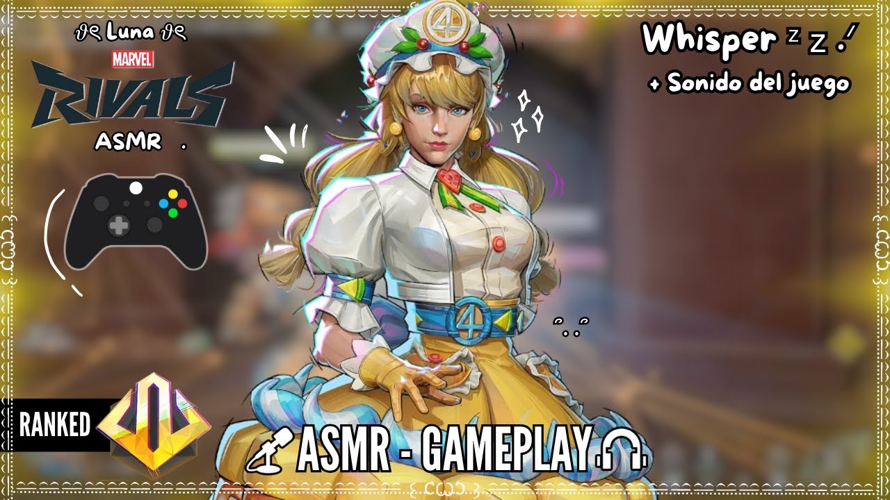 𐔌 . ⋮ Marvel Rivals ✧ [Invisible Woman] 🎮😴 ASMR esp .ᐟ ֹ ₊ ꒱