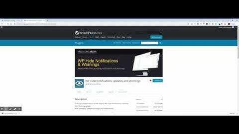 Wp Hide Updates Warnings and Notifications for WordPress