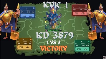 How We Won Our KvK 1 ! Full Explanation KD 3879 !  24B+ KP