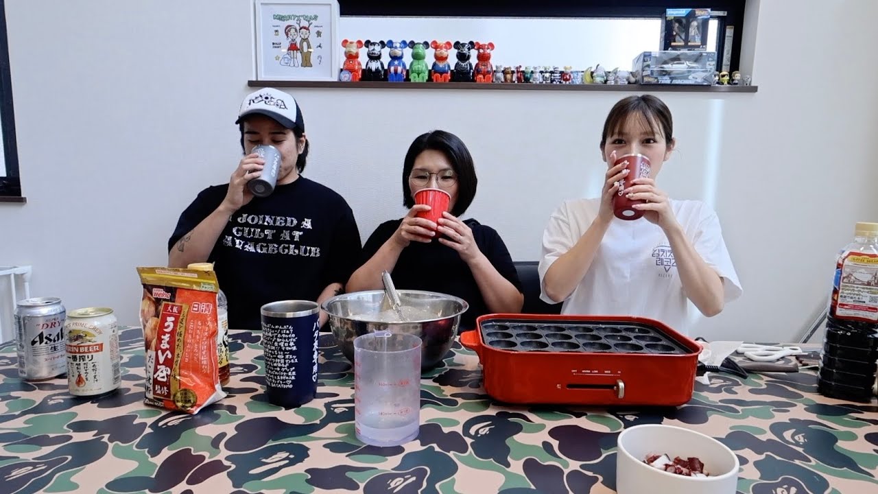 関西人代表ママにたこ焼きでイキってもらおっと💑